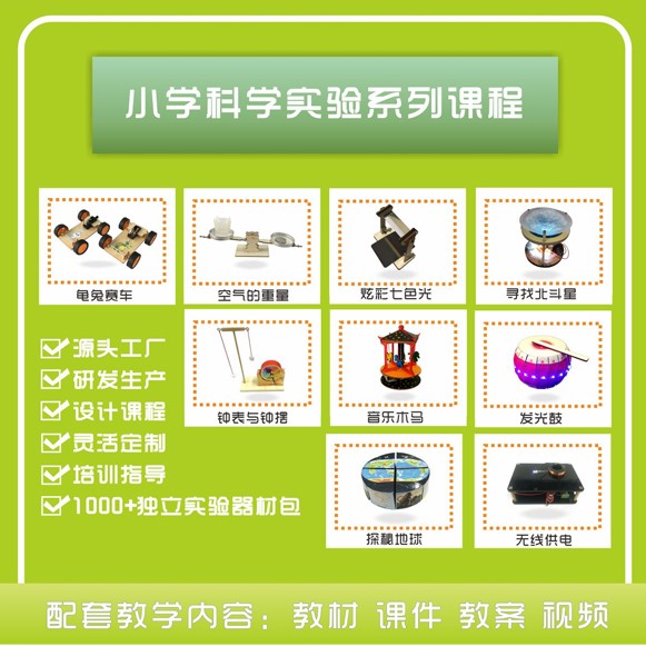 小學(xué)科學(xué)實驗系列課程